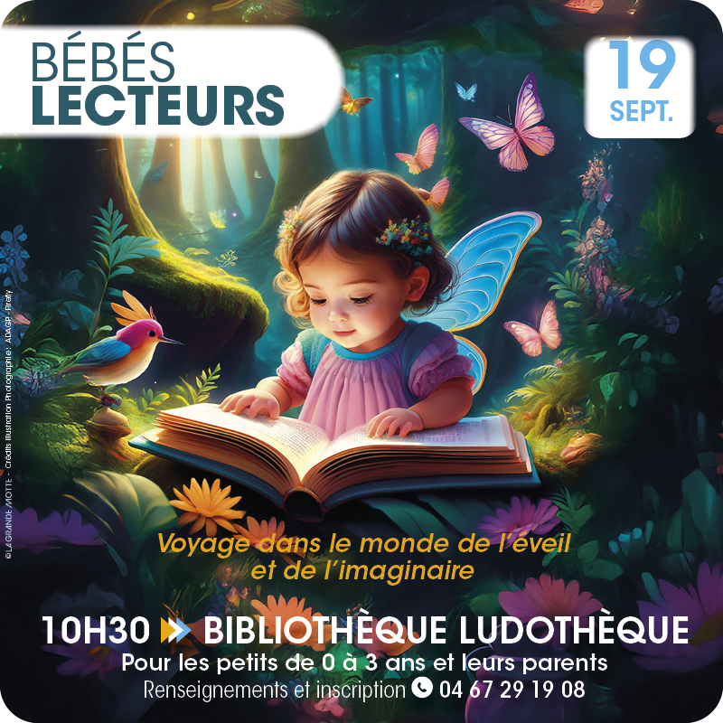 Bébés lecteurs à la Bibliothèque-Ludothèque