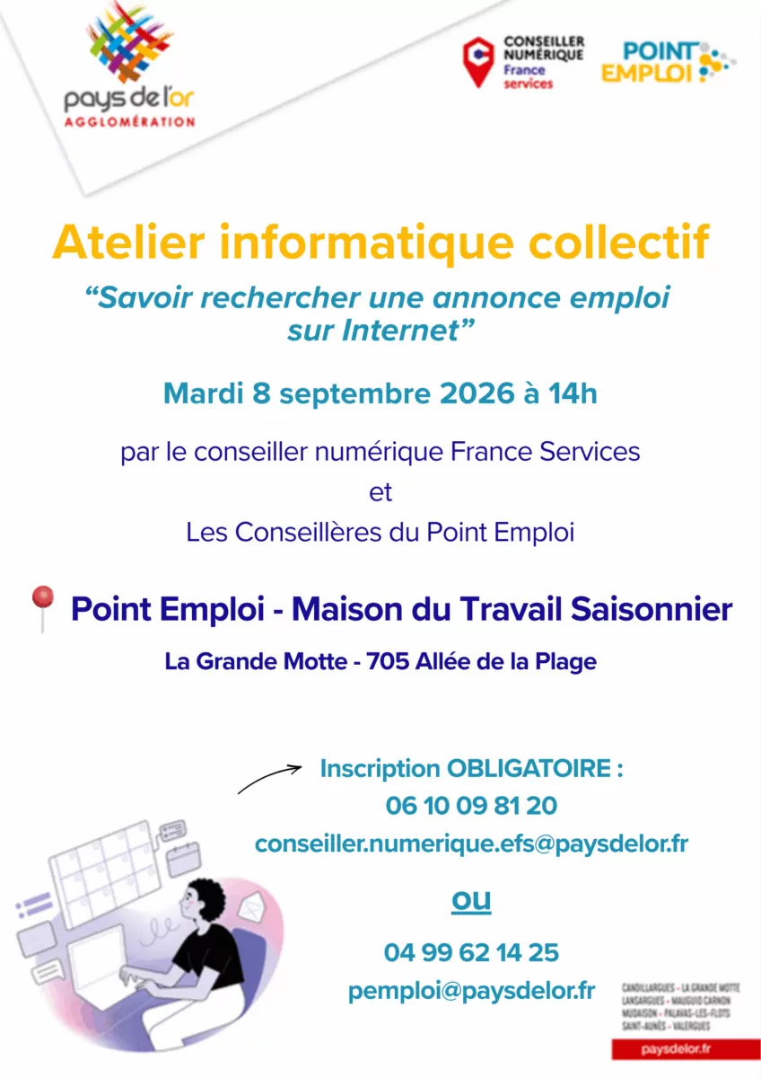 Atelier sur la recherche d'emploi en ligne